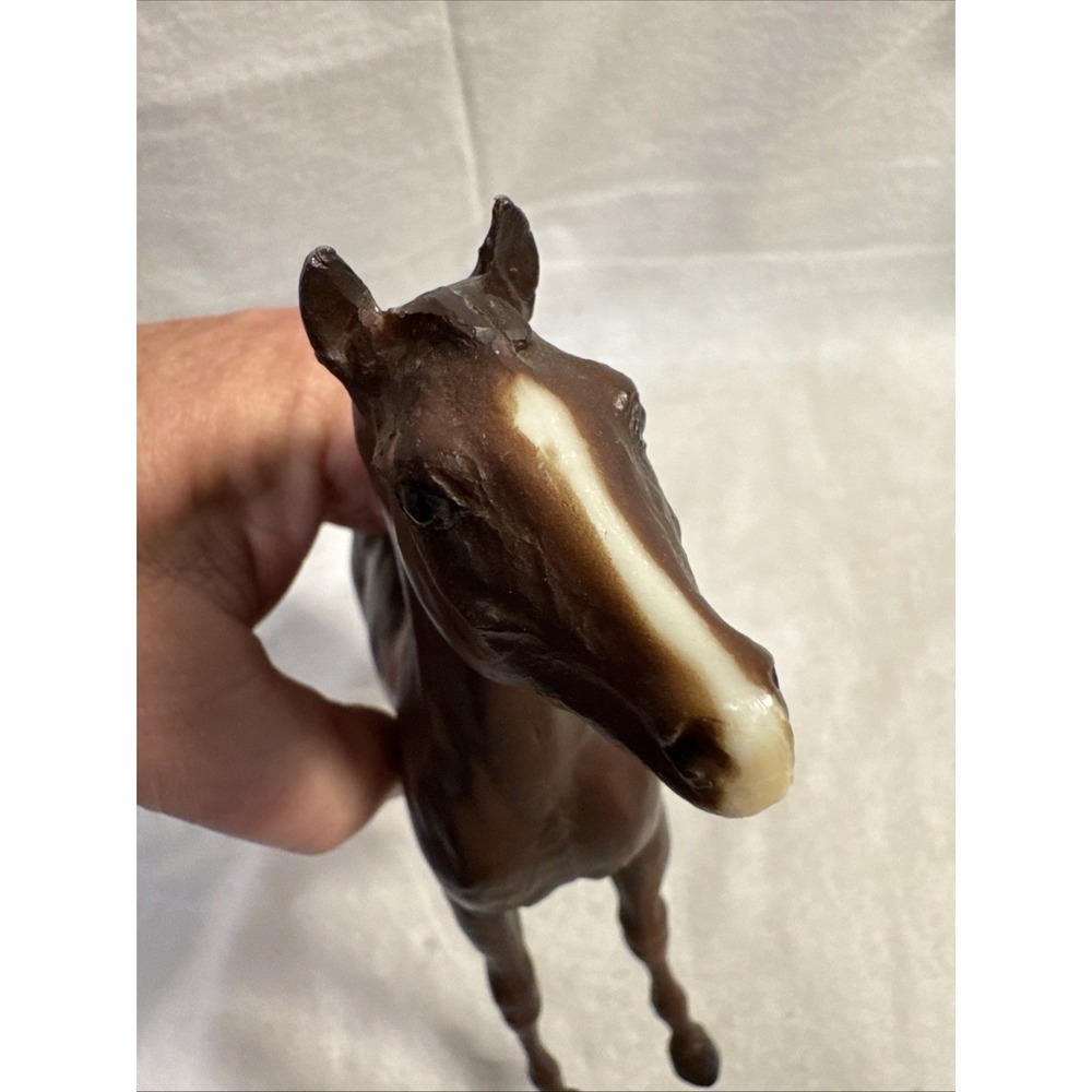 Breyer~1989 - 1990~Paint Standing Stock Horse Foal~Liver Chestnut Pinto~#809 7" - Picture 5 of 7